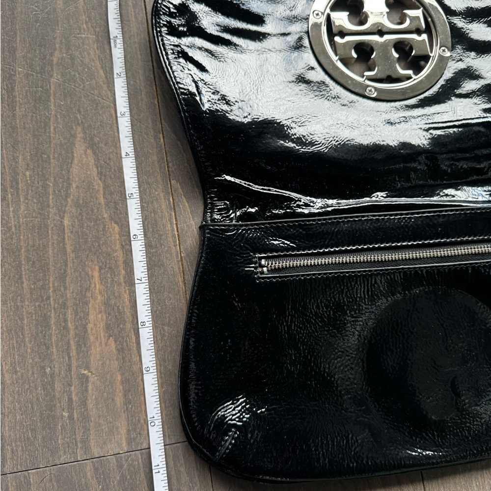 Black Patent Leather Tory Burch Clutch - Picture 13 of 13